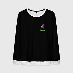 Свитшот мужской Night club neon, цвет: 3D-белый