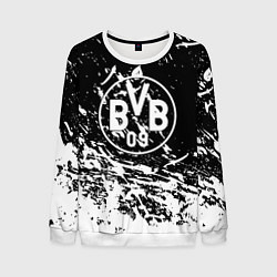 Свитшот мужской Borussia белые краски, цвет: 3D-белый