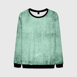 Свитшот мужской Текстура зелёный бетон, цвет: 3D-черный