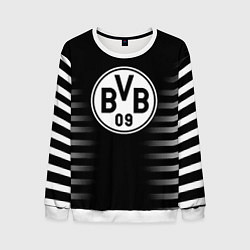 Свитшот мужской Ювентус геометрия полосы, цвет: 3D-белый