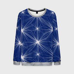 Мужской свитшот Звезды на синем фоне