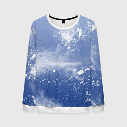 Мужской свитшот Снежки попали в тебя