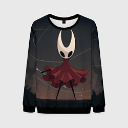Свитшот мужской Hollow Knight - Silksong, цвет: 3D-черный