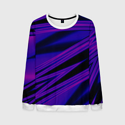 Свитшот мужской Color multi-colored neon, цвет: 3D-белый