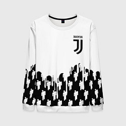Мужской свитшот Ювентус краски люди