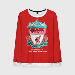 Свитшот мужской Liverpool, цвет: 3D-белый