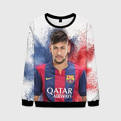 Свитшот мужской Neymar FCB, цвет: 3D-черный