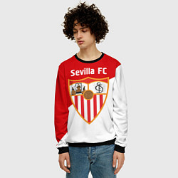 Свитшот мужской Sevilla FC, цвет: 3D-черный — фото 2