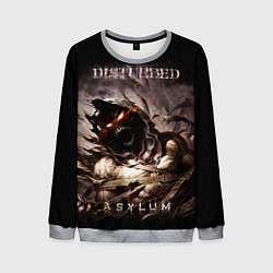 Свитшот мужской Disturbed, цвет: 3D-меланж