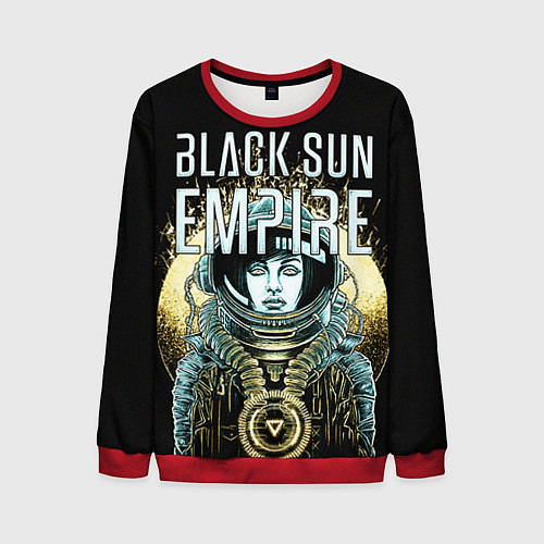 Мужской свитшот Black Sun Empire / 3D-Красный – фото 1