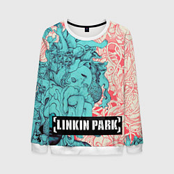 Свитшот мужской Linkin Park: Sky Girl, цвет: 3D-белый