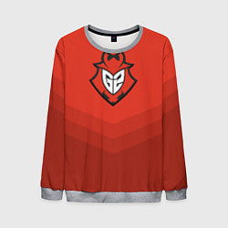 Свитшот мужской G2 eSports Uniform, цвет: 3D-меланж