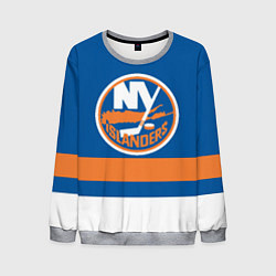 Свитшот мужской New York Islanders, цвет: 3D-меланж