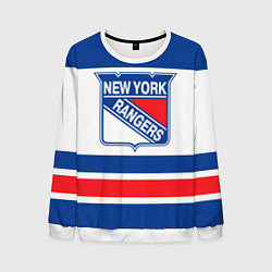 Свитшот мужской New York Rangers, цвет: 3D-белый