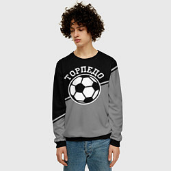 Свитшот мужской ФК Торпедо, цвет: 3D-черный — фото 2