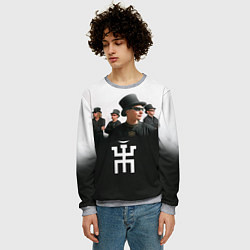 Свитшот мужской Пикник, цвет: 3D-меланж — фото 2