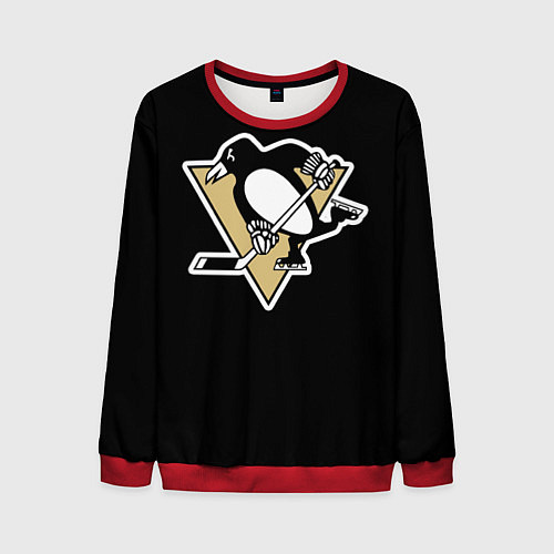 Мужской свитшот Pittsburgh Penguins: Malkin / 3D-Красный – фото 1