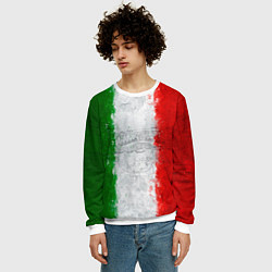Свитшот мужской Italian, цвет: 3D-белый — фото 2
