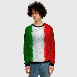 Свитшот мужской Italian, цвет: 3D-черный — фото 2