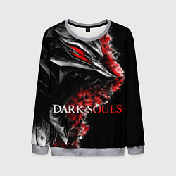 Свитшот мужской Dark Souls: Wolf, цвет: 3D-меланж