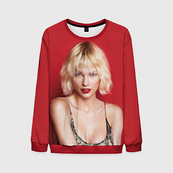Свитшот мужской Taylor Swift, цвет: 3D-красный
