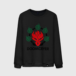 Свитшот хлопковый мужской Orc Mage - Doomcryer, цвет: черный
