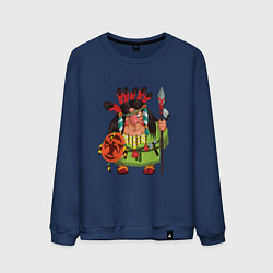 Мужской свитшот Забавные Индейцы 8