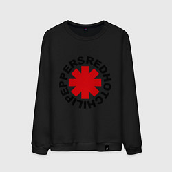 Свитшот хлопковый мужской Red Hot Chili Peppers цвета черный — фото 1