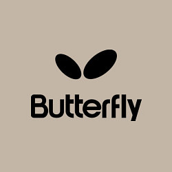Свитшот хлопковый мужской Butterfly Logo, цвет: миндальный — фото 2