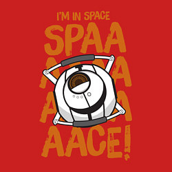 Свитшот хлопковый мужской Space, цвет: красный — фото 2