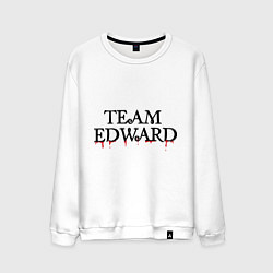 Свитшот хлопковый мужской Edward team, цвет: белый