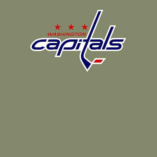 Мужской свитшот Washington Capitals / Авокадо – фото 3