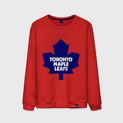 Свитшот хлопковый мужской Toronto Maple Leafs, цвет: красный