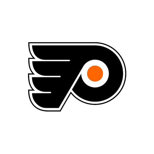 Мужской свитшот Philadelphia Flyers / Белый – фото 3