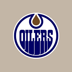 Свитшот хлопковый мужской Edmonton Oilers, цвет: миндальный — фото 2