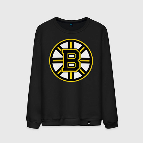 Мужской свитшот Boston Bruins / Черный – фото 1