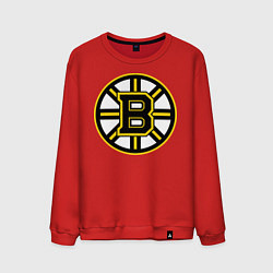 Свитшот хлопковый мужской Boston Bruins, цвет: красный