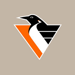 Свитшот хлопковый мужской Pittsburgh Penguins, цвет: миндальный — фото 2