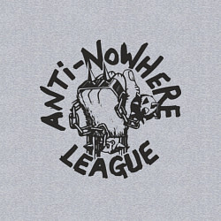 Свитшот хлопковый мужской Anti Nowhere League, цвет: меланж — фото 2