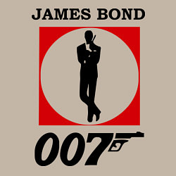 Свитшот хлопковый мужской James Bond 007, цвет: миндальный — фото 2