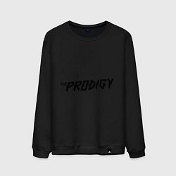Свитшот хлопковый мужской The Prodigy логотип, цвет: черный