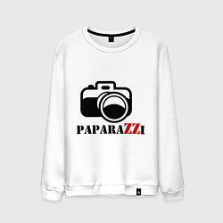 Свитшот хлопковый мужской Paparazzi, цвет: белый