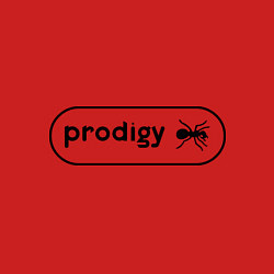 Свитшот хлопковый мужской Prodigy лого с муравьем, цвет: красный — фото 2