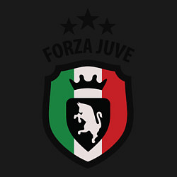 Свитшот хлопковый мужской Forza Juventus, цвет: черный — фото 2