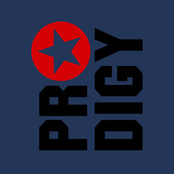 Свитшот хлопковый мужской Prodigy Star, цвет: тёмно-синий — фото 2