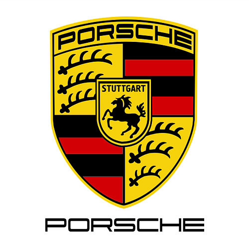 Мужской свитшот Porsche Stuttgart / Белый – фото 3