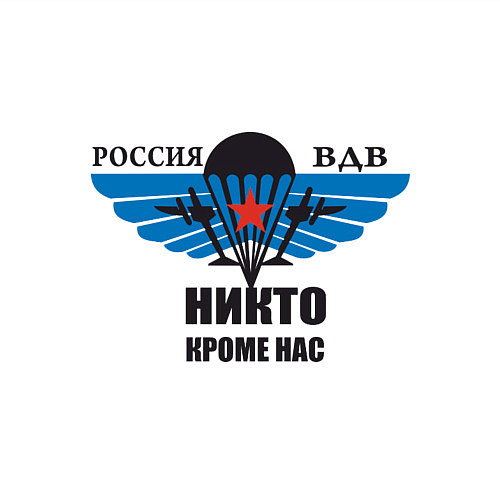 Мужской свитшот ВДВ / Белый – фото 3