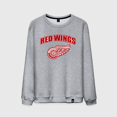 Мужской свитшот Detroit Red Wings / Меланж – фото 1