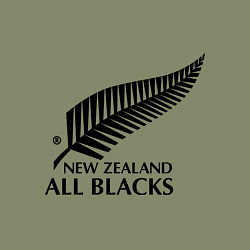 Свитшот хлопковый мужской New Zeland: All blacks, цвет: авокадо — фото 2
