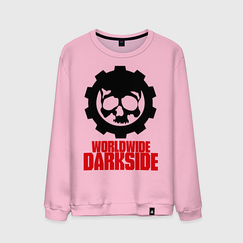 Мужской свитшот Worldwide Darkside / Светло-розовый – фото 1